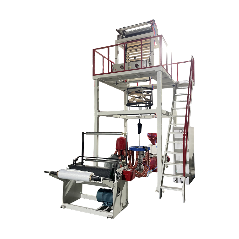 Mono-Layer HDPE High Speed Film Blowing Machine Blown Film Extrusion Machine