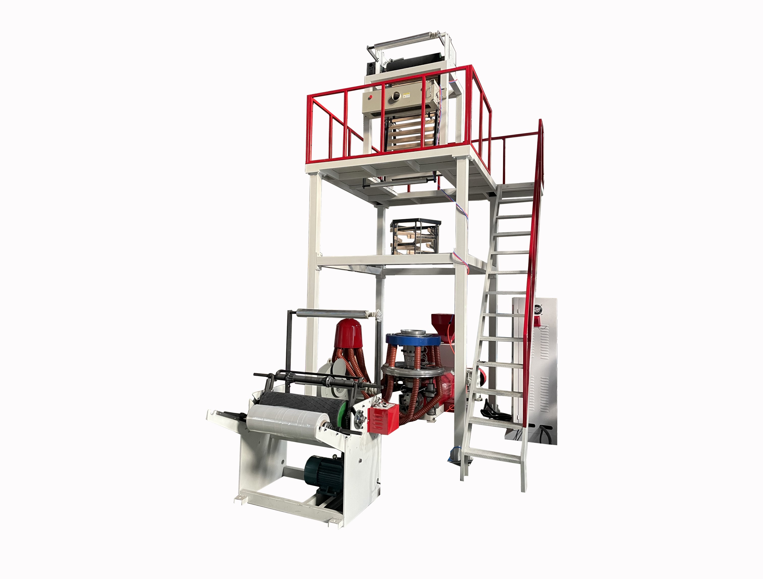 Mono layer rotary die head single winder Film Blowing Machine Blown Film Machine