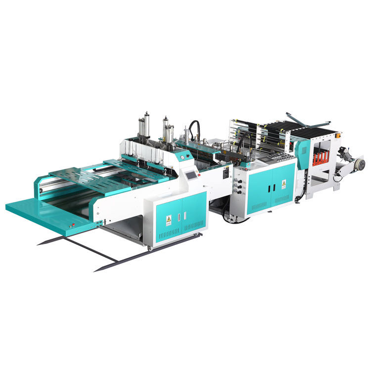 High Speed PE plastic Carrier bag T-Shirt Bag Making Machine