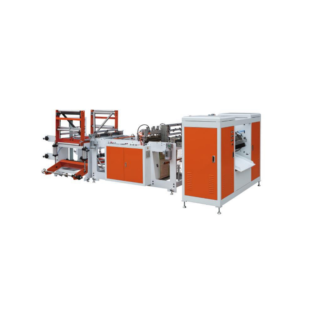 Double Lines Garbage Bag Flat Bag Roll Bag Making Machine